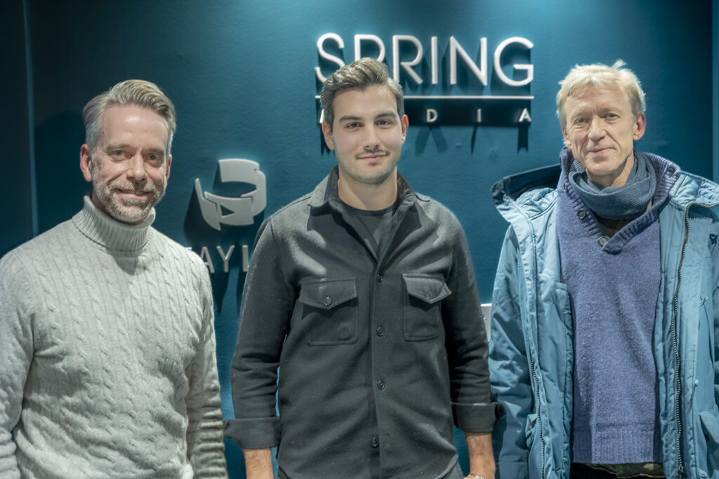 Osmund, Lundstedt möts på Spring media i samband med Årets fulavtal.